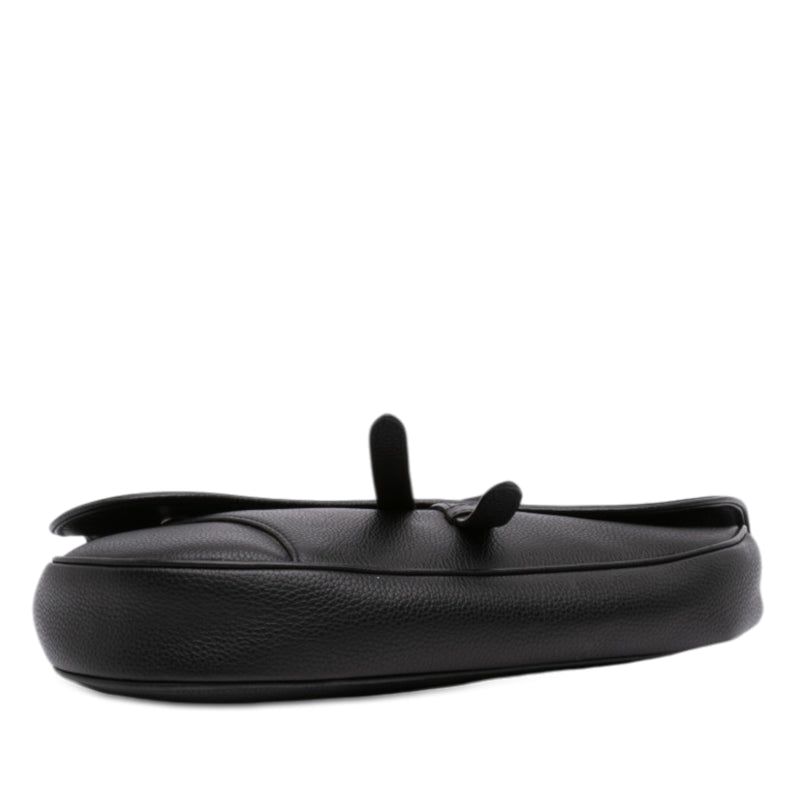 Grained Calfskin Saddle Bag - Image 3