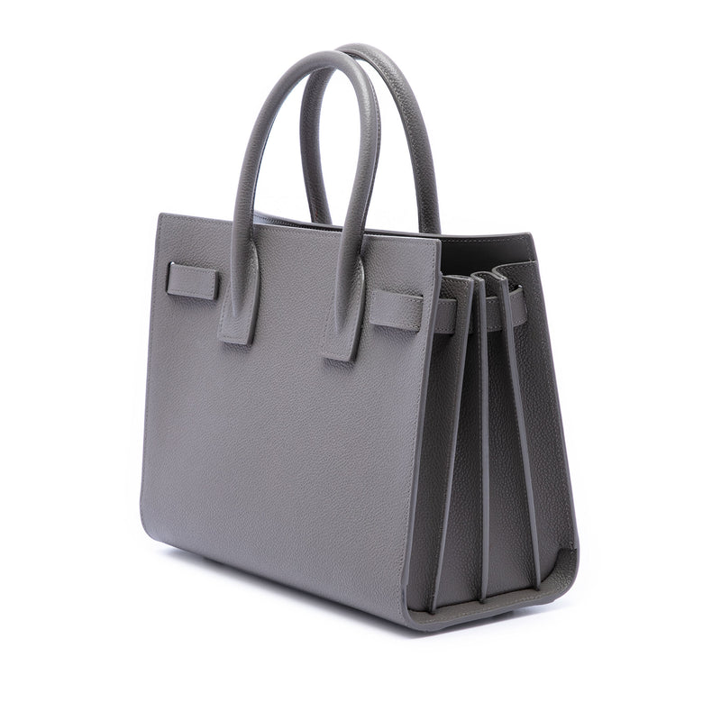 Baby Grained Calfskin Sac de Jour Satchel - Image 2