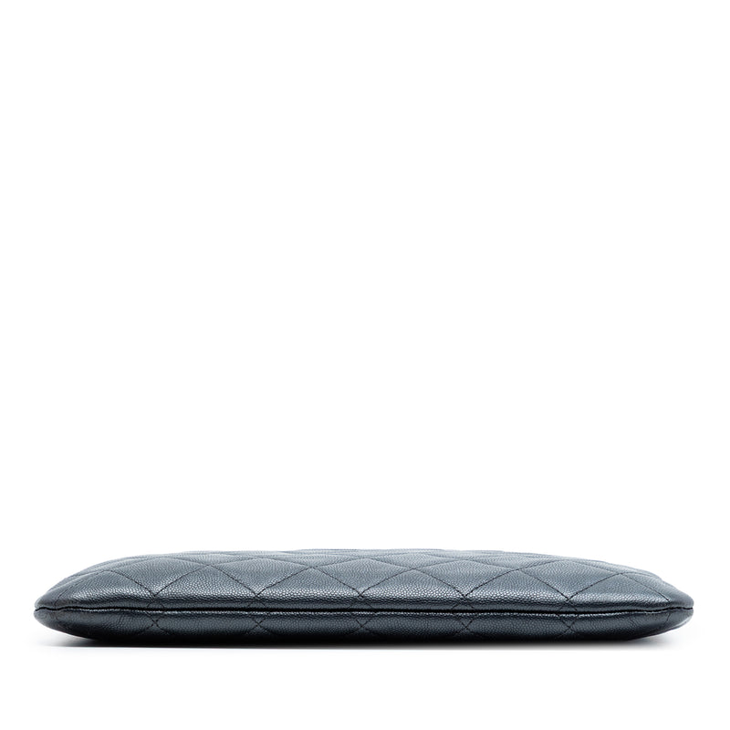 Medium CC Quilted Caviar O Case Clutch - Image 3