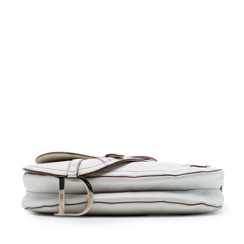 Leather Double Saddle Crossbody - Image 3