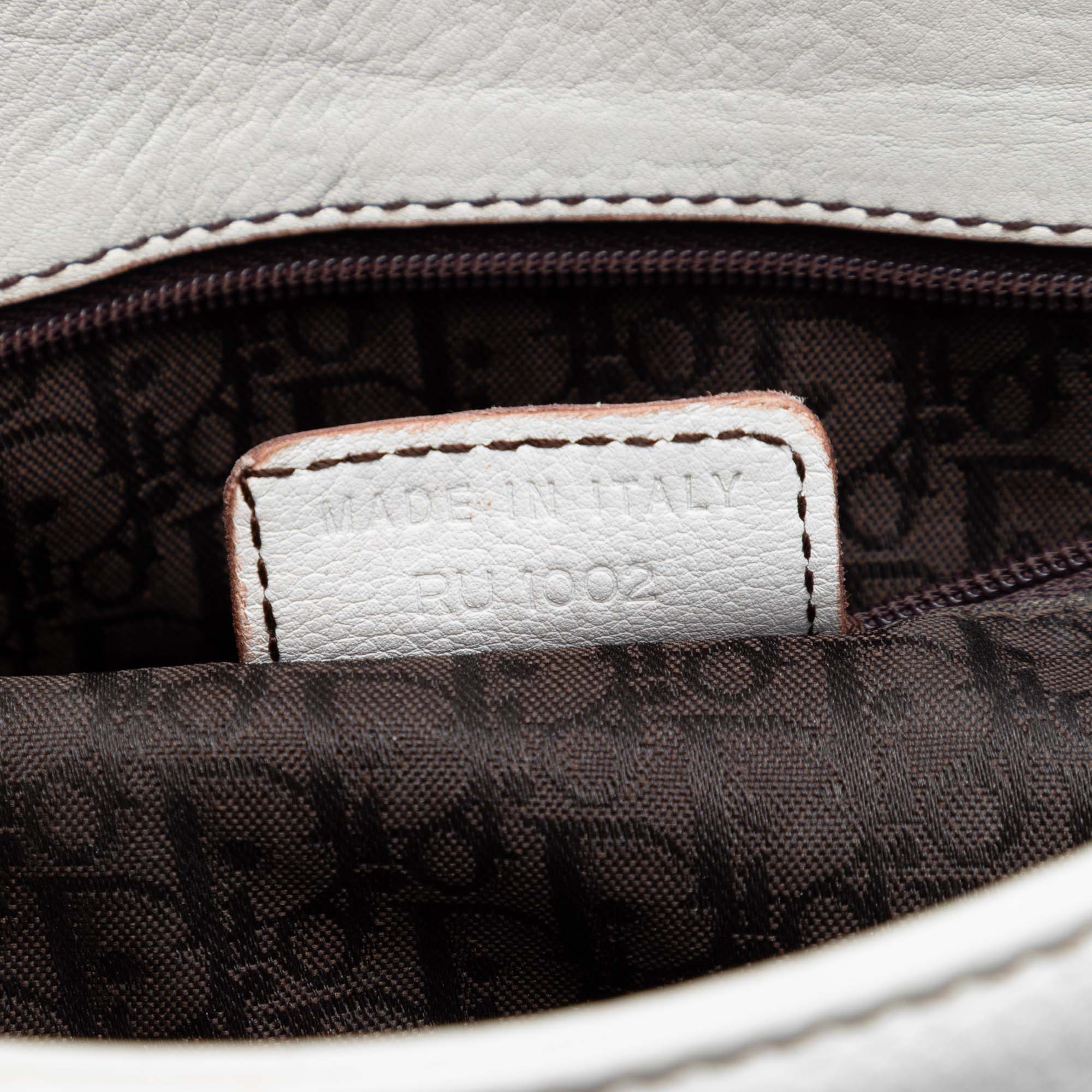 Leather Double Saddle Crossbody - Image 5