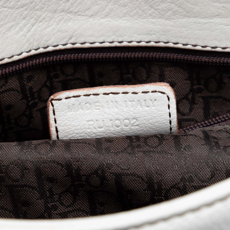 Leather Double Saddle Crossbody - Image 5