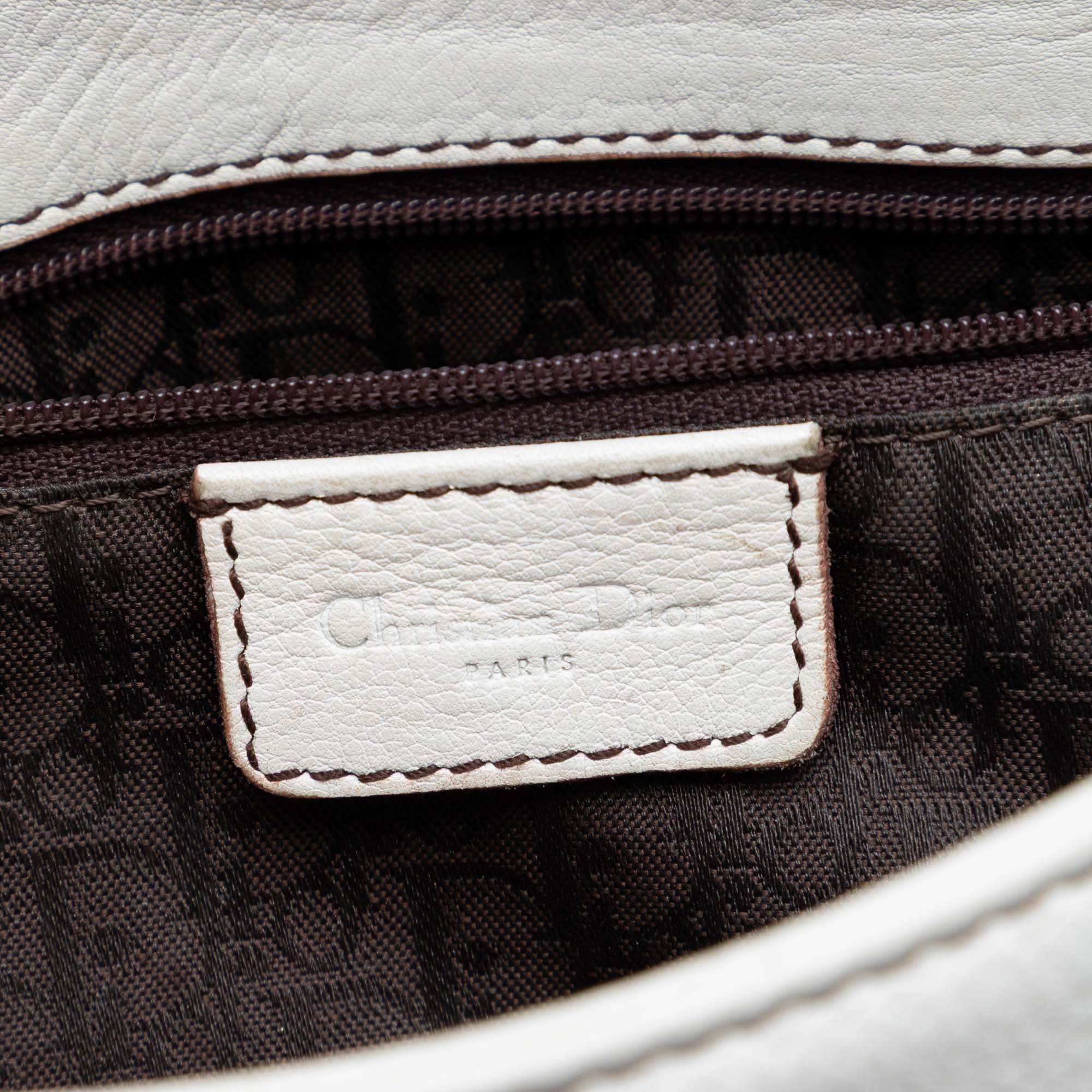 Leather Double Saddle Crossbody - Image 6