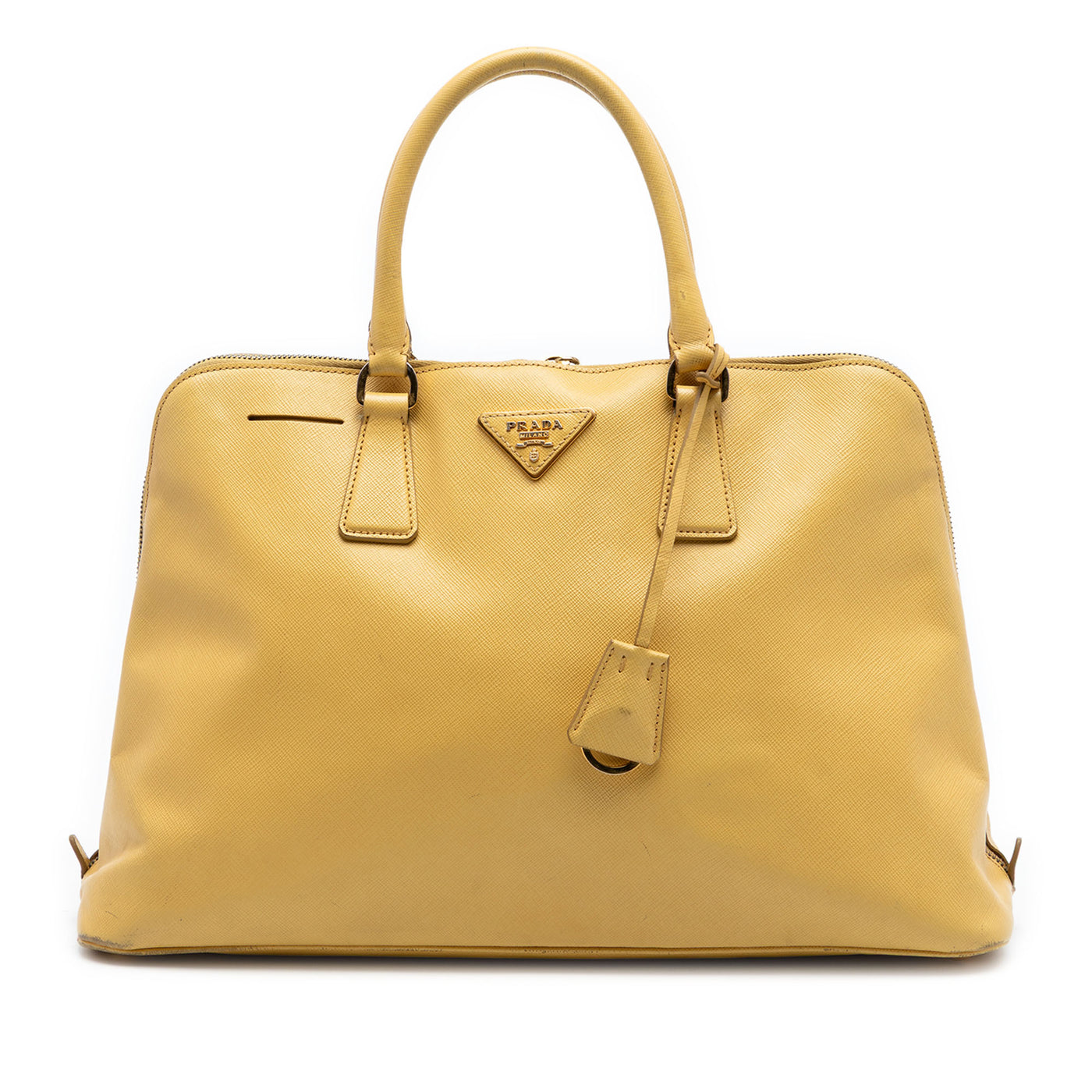 Large Saffiano Lux Promenade Satchel - Image 1