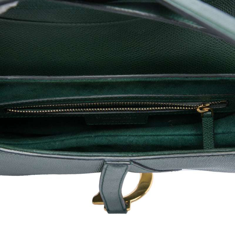 Grained Calfskin Saddle Bag - Image 4