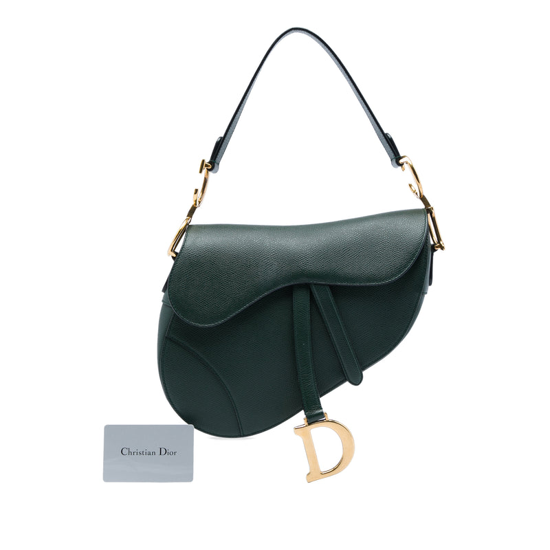 Grained Calfskin Saddle Bag - Image 6