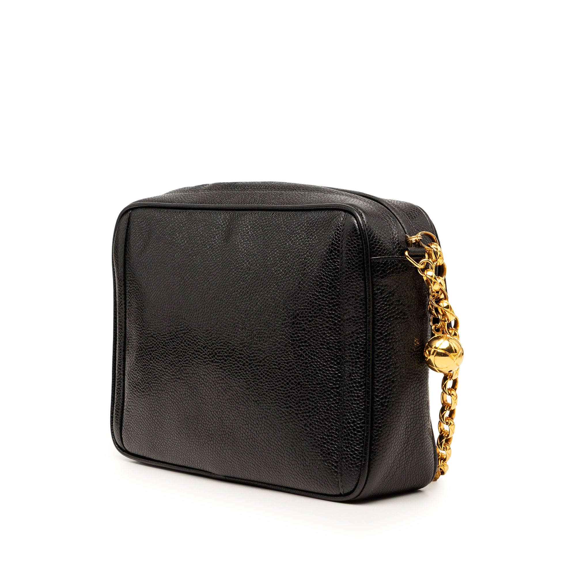 CC Caviar Front Pocket Bijoux Chain Camera Bag - Image 2