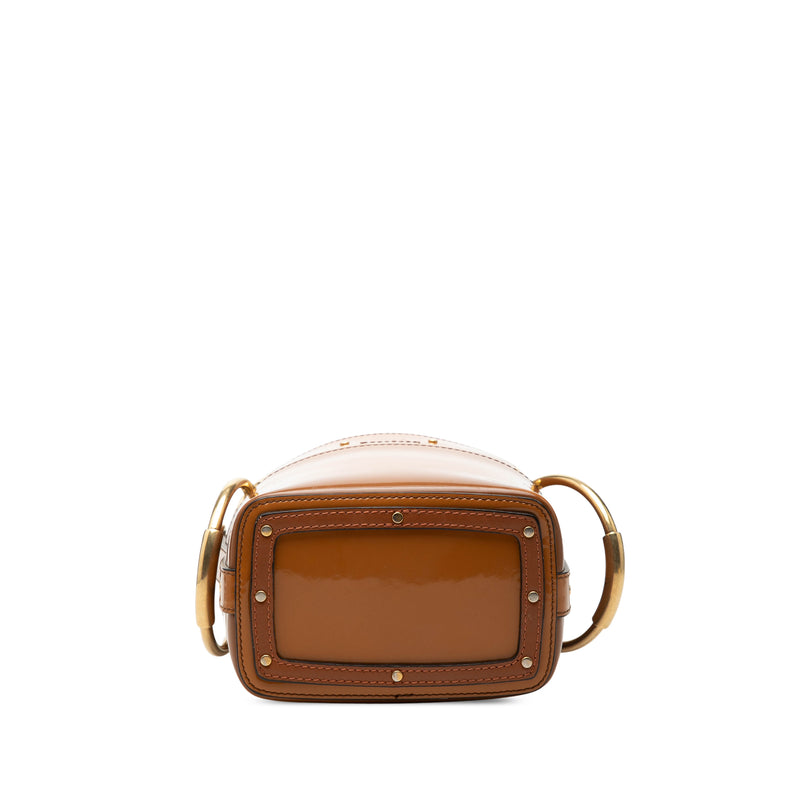 Mini Patent Roy Bucket Bag - Image 3