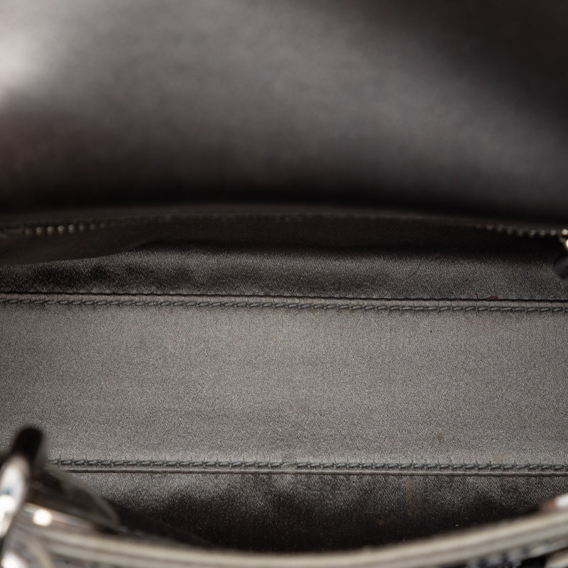 Mini Satin Cannage Crystal Embellished Lady Dior - Image 4