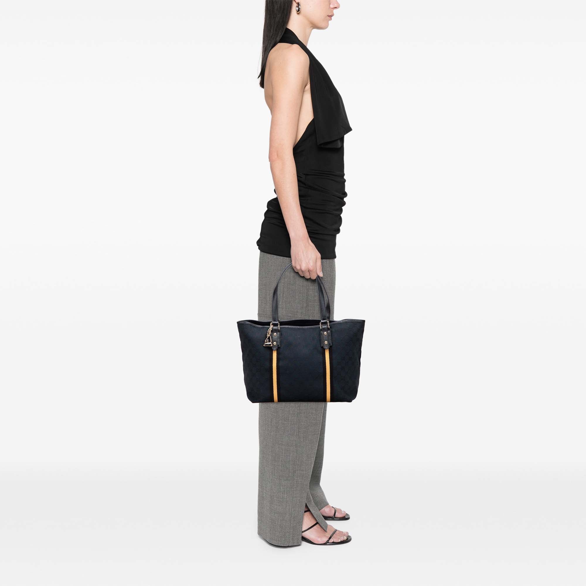 Large GG Canvas Jolicoeur Tote - Image 11