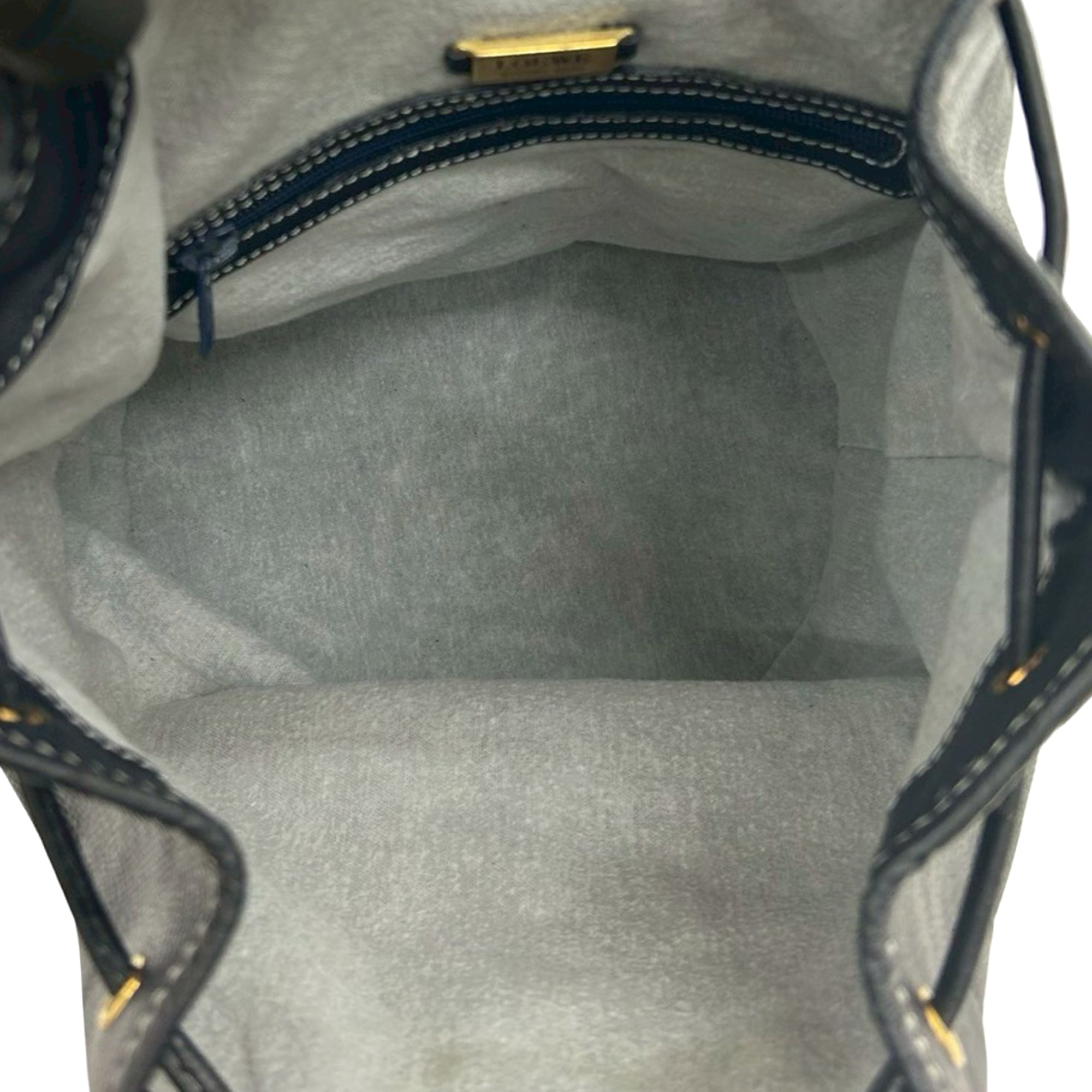 Leather Anagram Bucket Bag - Image 4