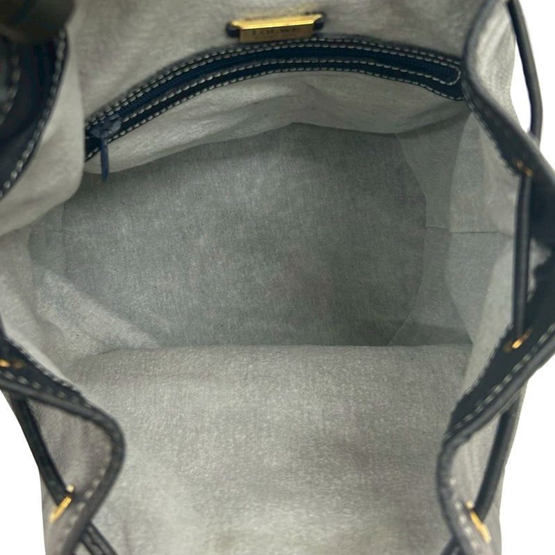 Leather Anagram Bucket Bag - Image 4