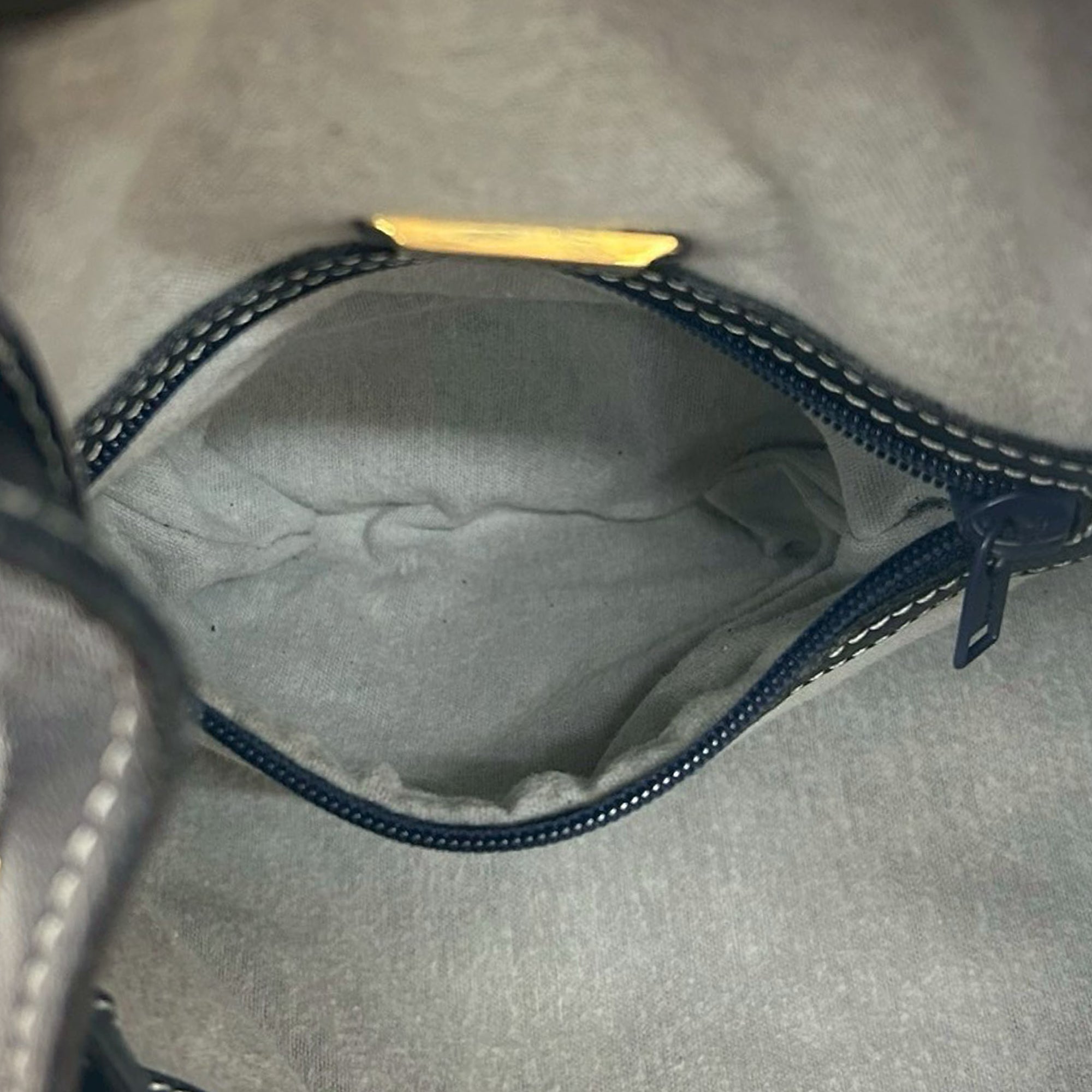 Leather Anagram Bucket Bag - Image 5