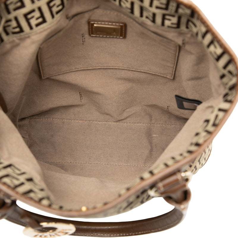 Zucchino Canvas Chef Front Pocket Shopping Tote - Image 4