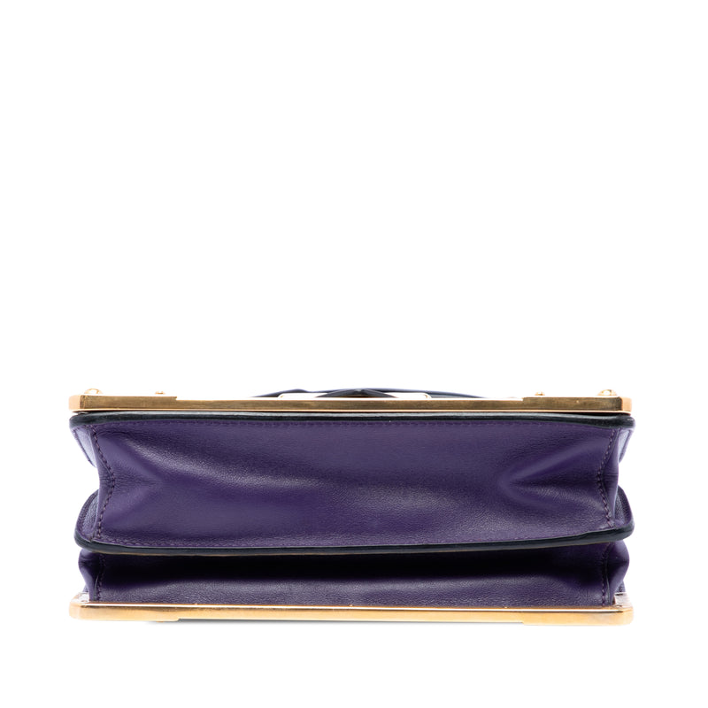 Saffiano Trimmed City Calf Cahier Crossbody - Image 3