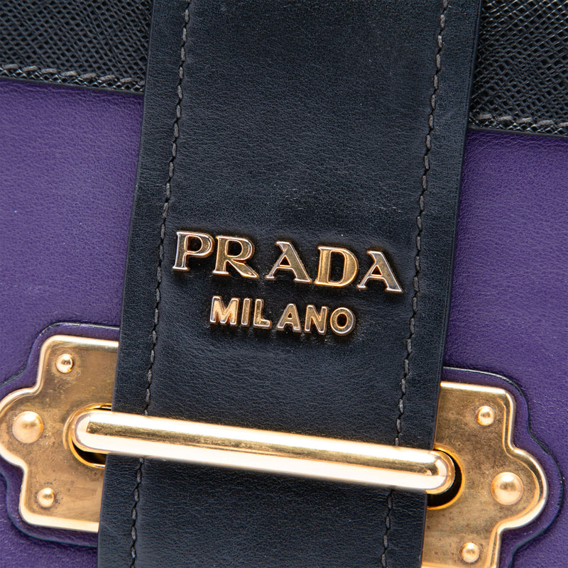 Saffiano Trimmed City Calf Cahier Crossbody - Image 5