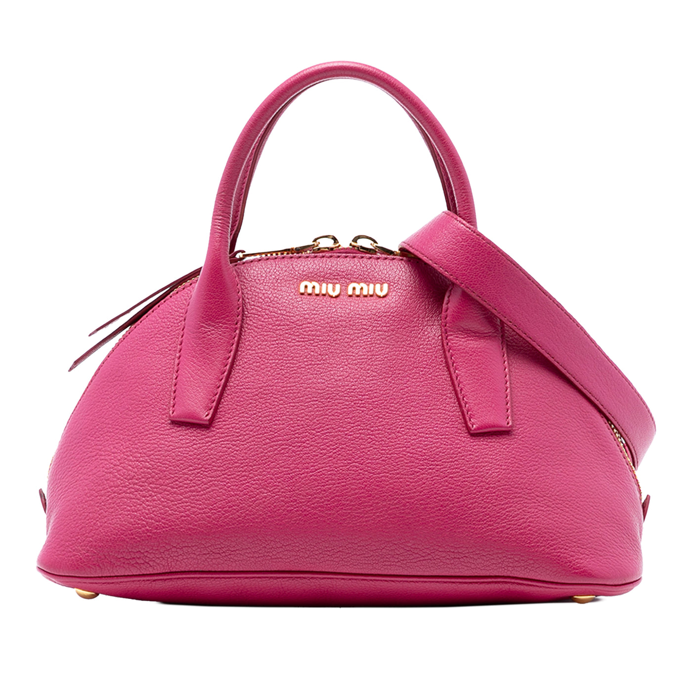 Goatskin Madras Bowling Bag - Image 1
