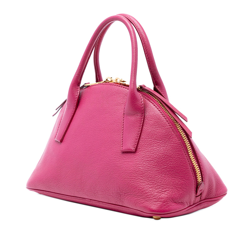 Goatskin Madras Bowling Bag - Image 2