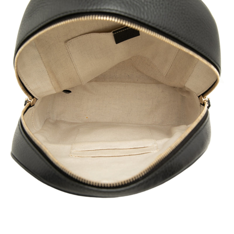 Pebbled Calfskin Soho Chain Backpack - Image 4