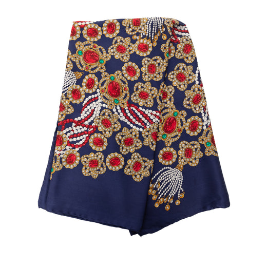 Gripoix Print Silk Scarf - Image 1