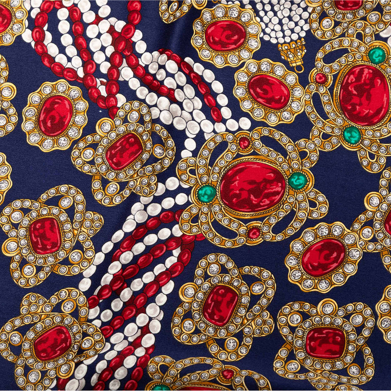 Gripoix Print Silk Scarf - Image 5