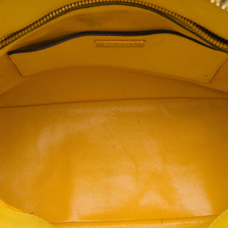 Large Saffiano Cuir Dome Satchel - Image 4
