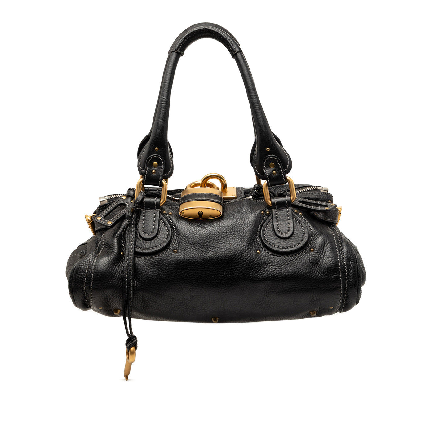 Leather Paddington Handbag - Image 1