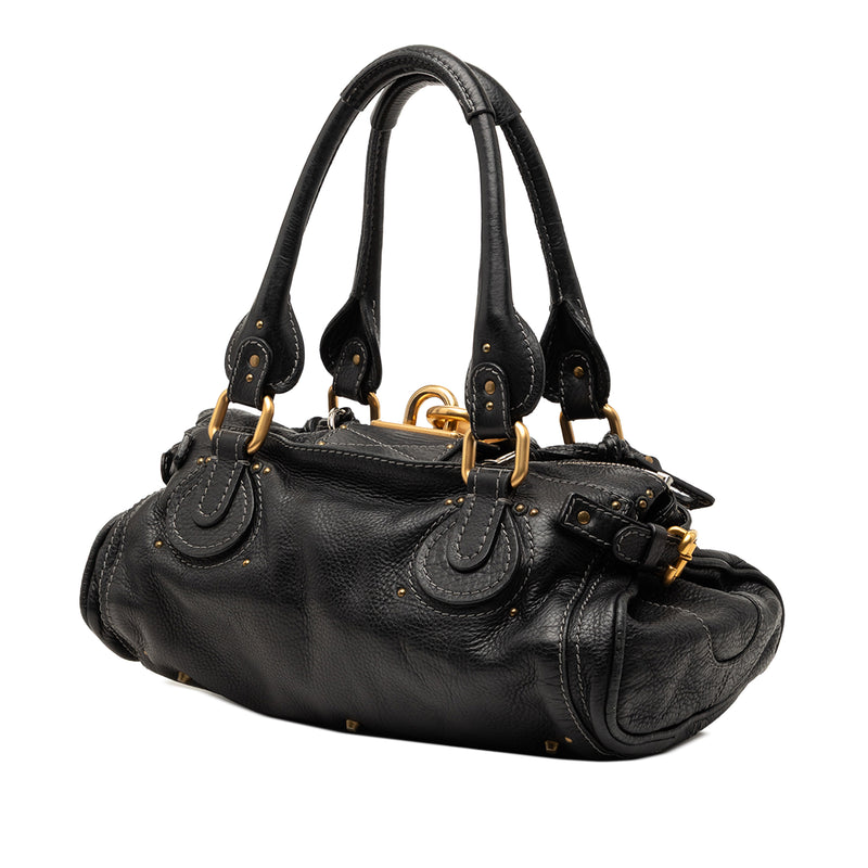 Leather Paddington Handbag - Image 2