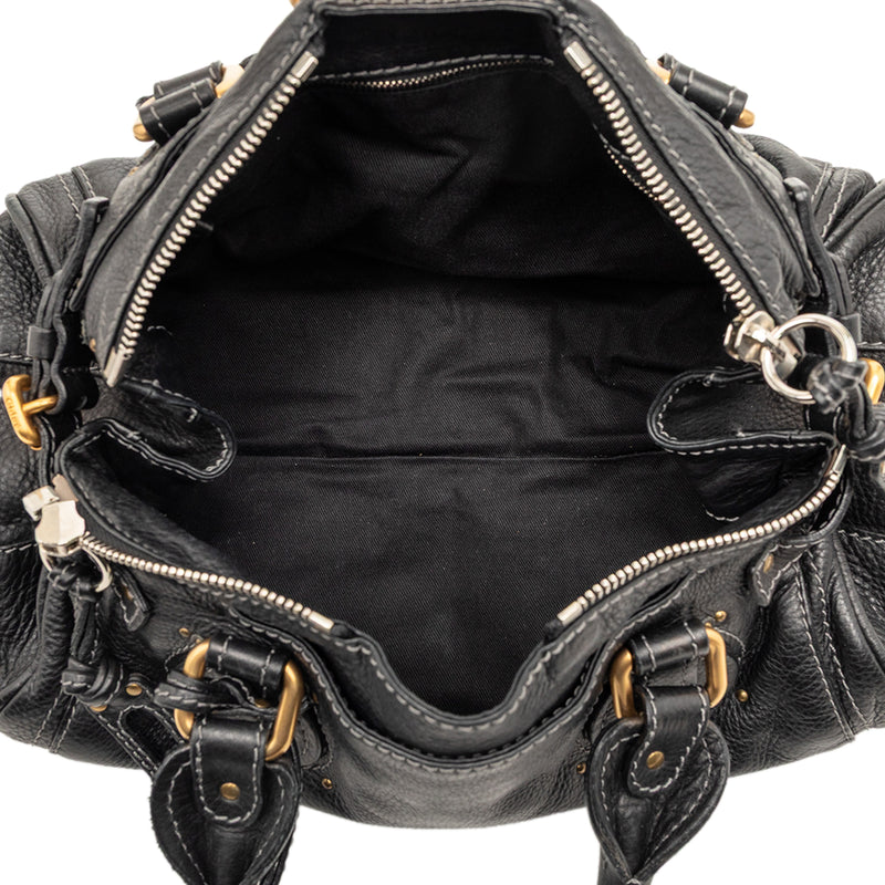 Leather Paddington Handbag - Image 4