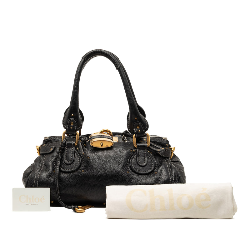Leather Paddington Handbag - Image 9