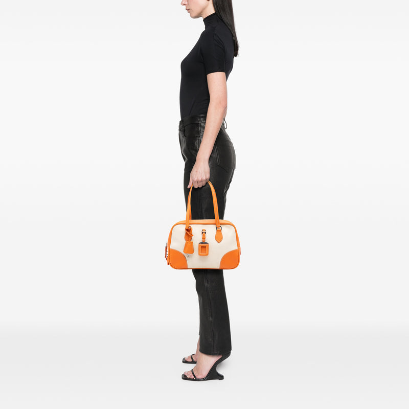 Cinghiale Trimmed Canapa Handbag - Image 6