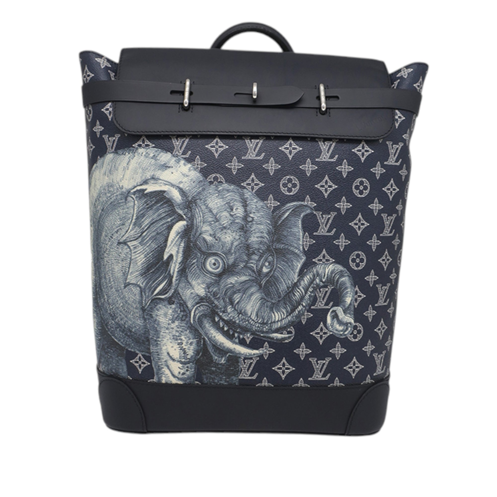 Chapman Brothers Monogram Savane Steamer Backpack - Image 1