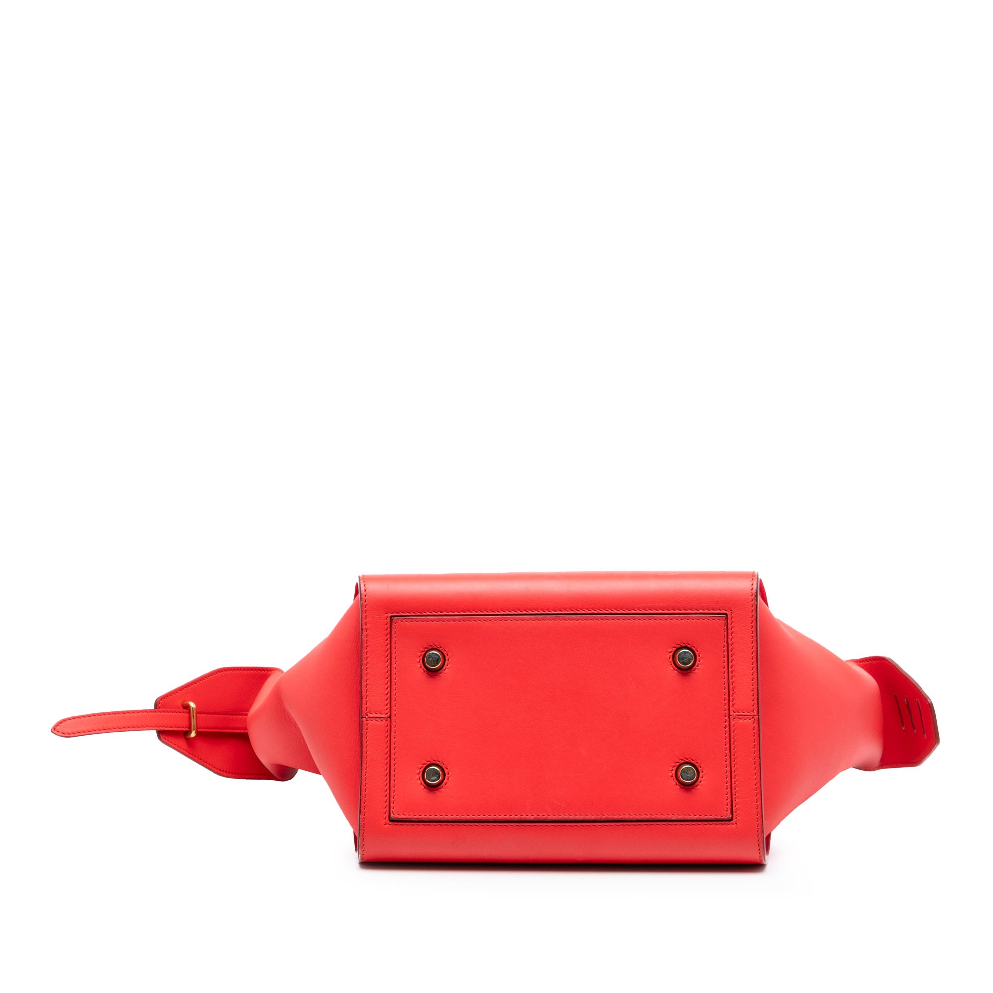 Small Grained Calfskin Tie Knot Handbag - Image 3