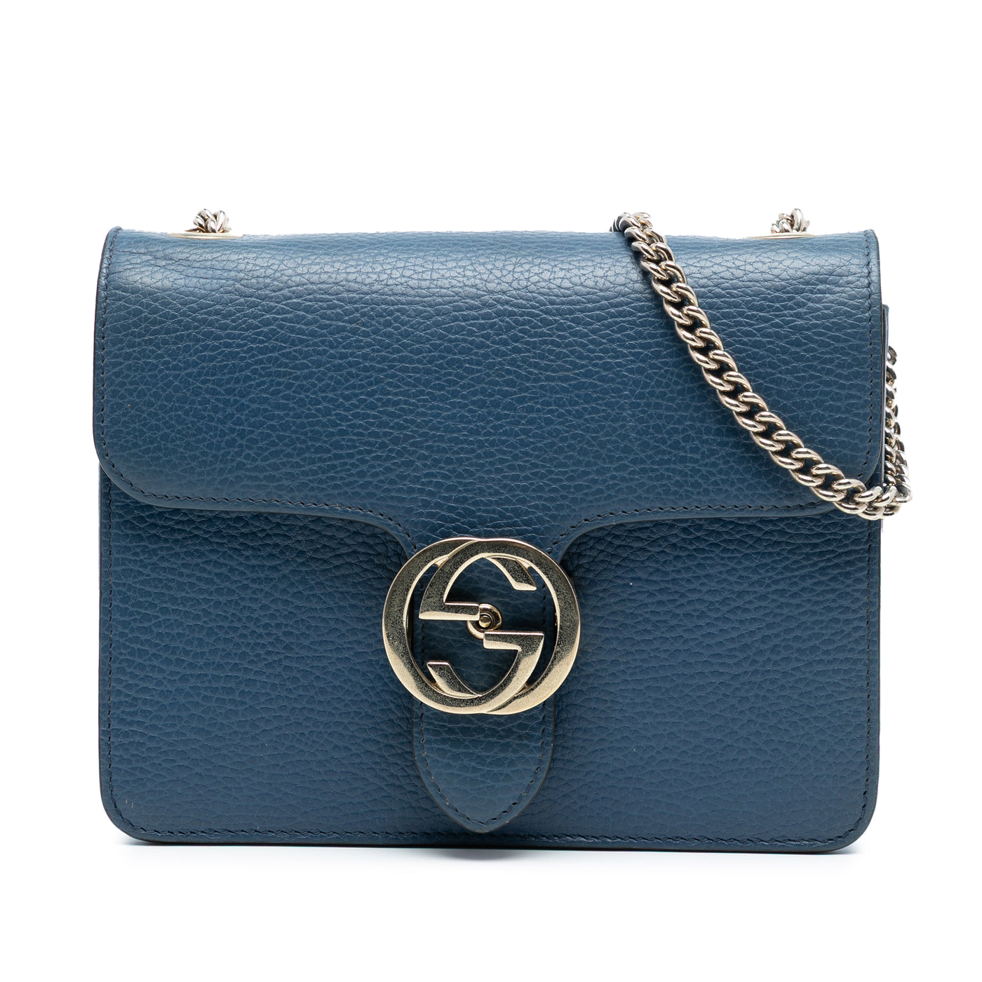 Small Dollar Calfskin Interlocking G Crossbody - Image 1