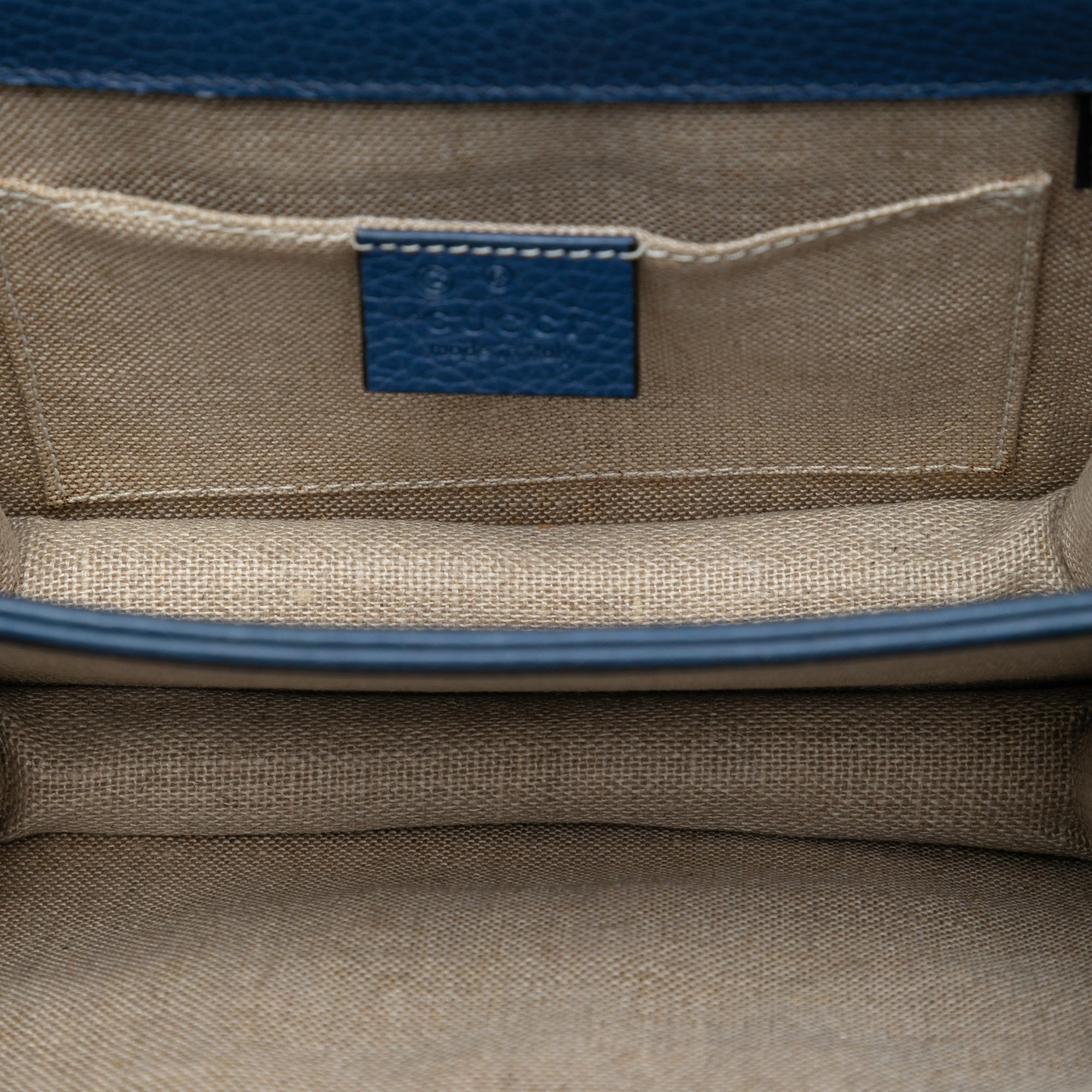Small Dollar Calfskin Interlocking G Crossbody - Image 4