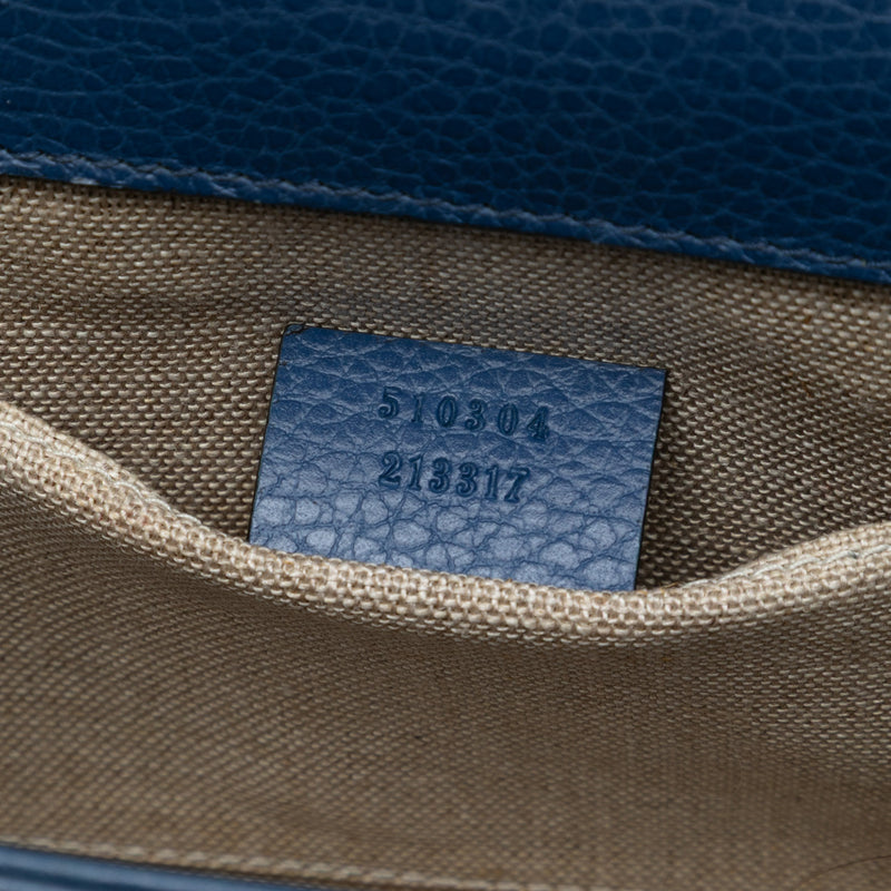 Small Dollar Calfskin Interlocking G Crossbody - Image 6