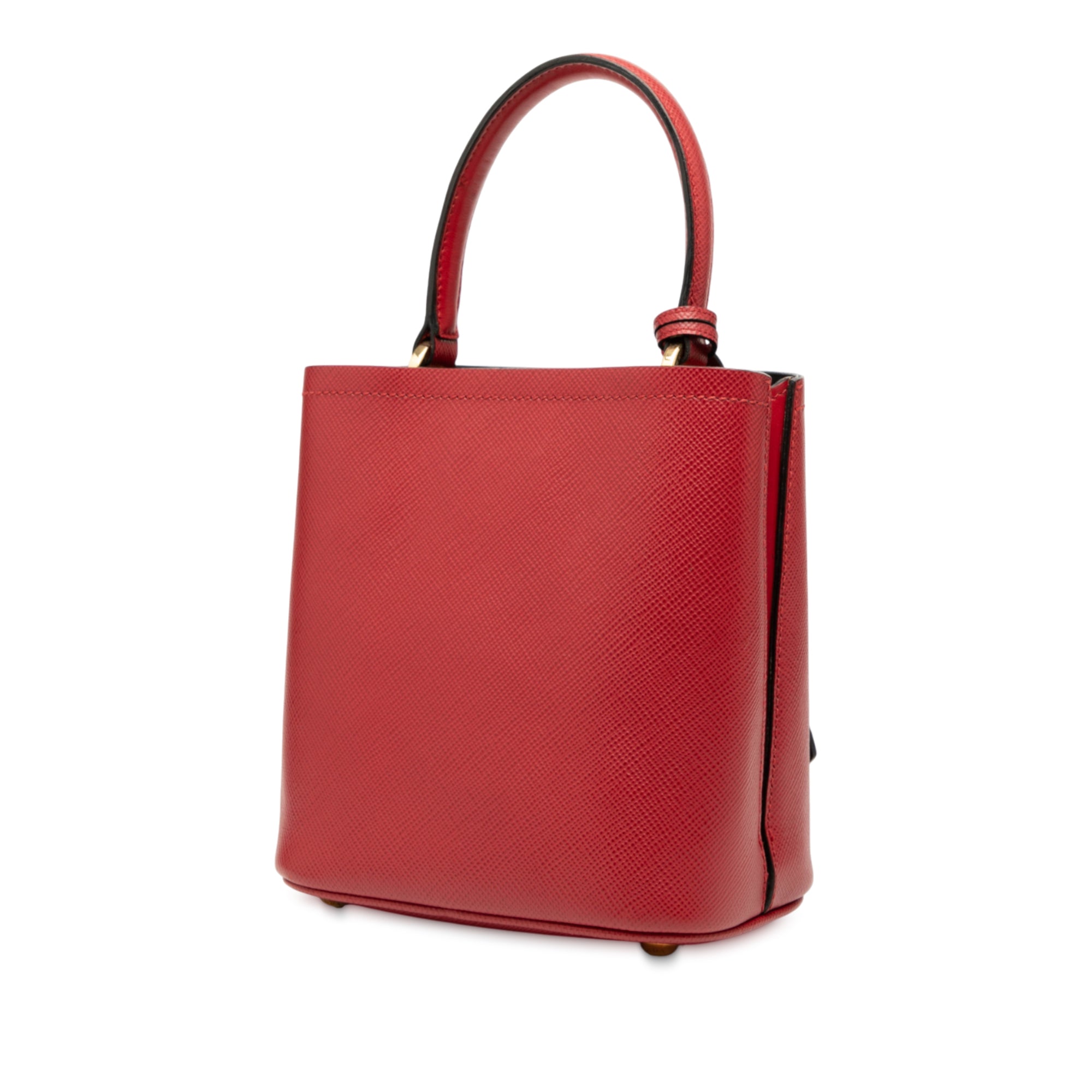 Small Embellished Saffiano Cuir Panier Satchel - Image 2