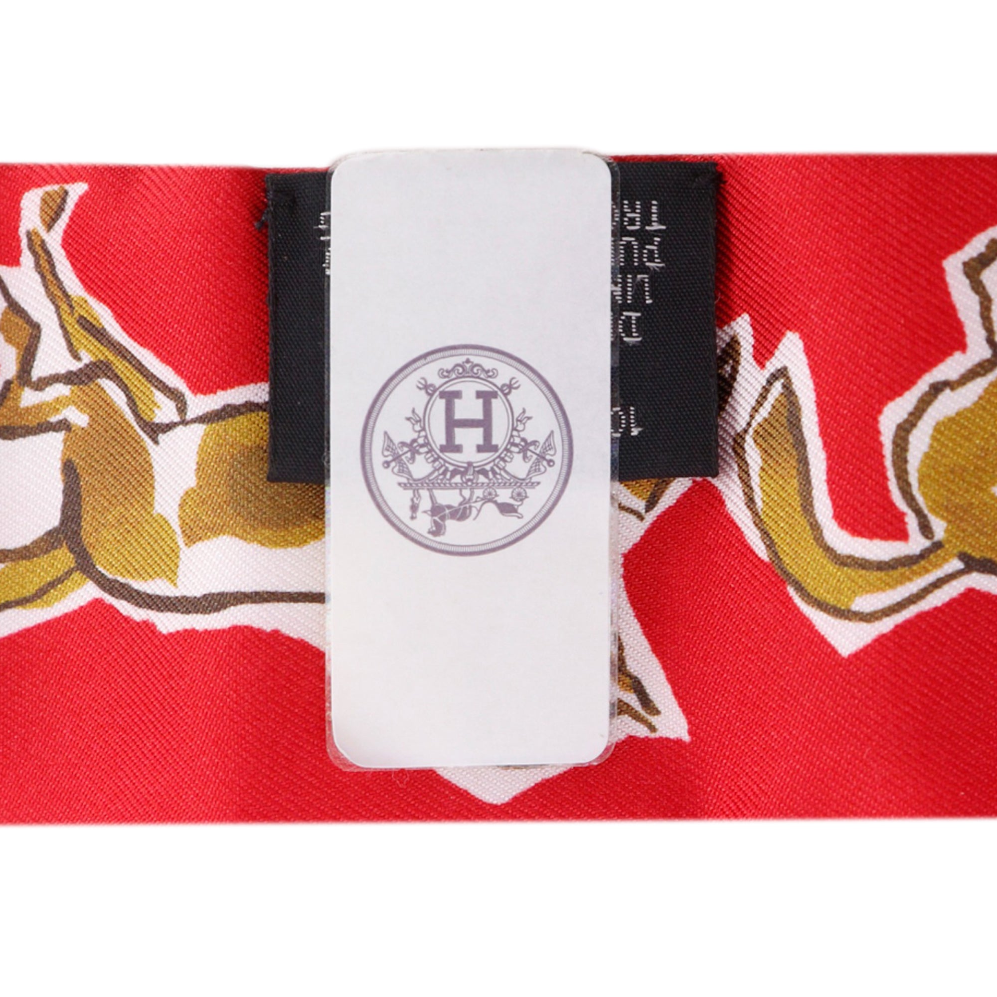 Chevaux en Liberte Silk Twilly Scarf - Image 3