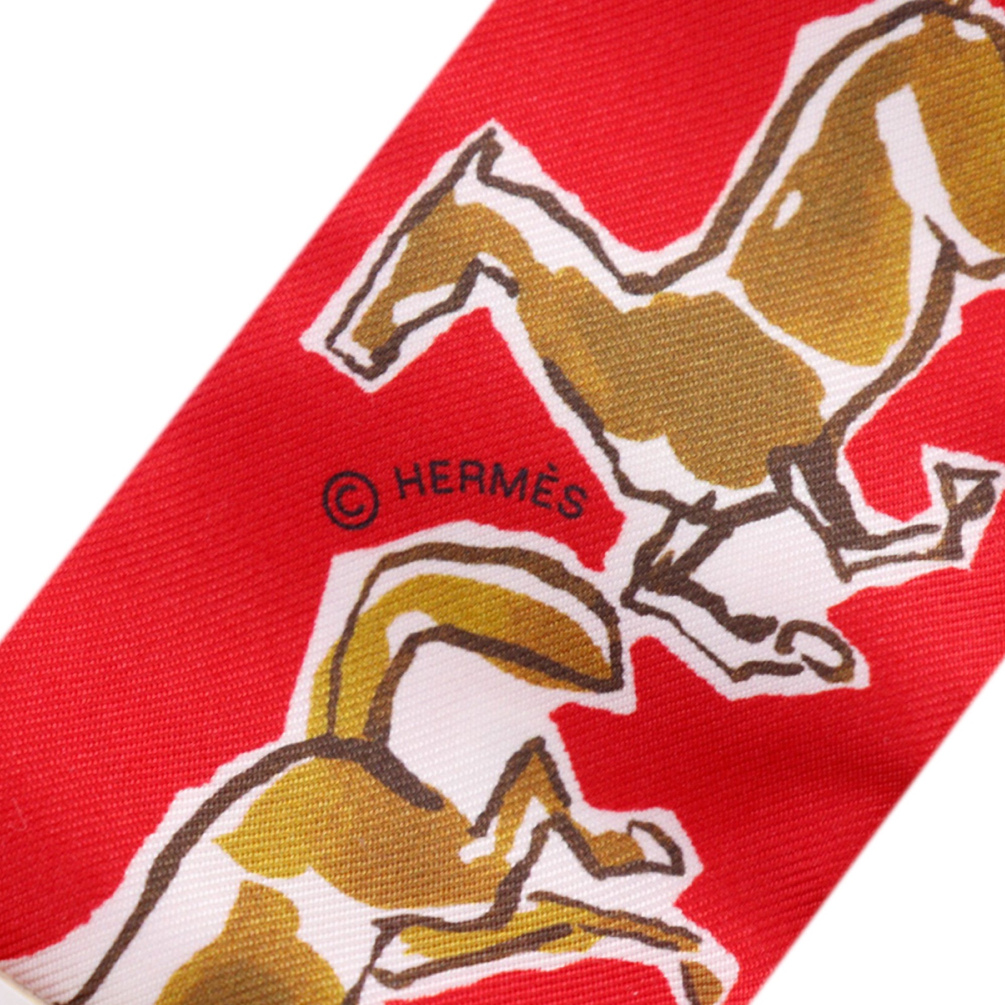 Chevaux en Liberte Silk Twilly Scarf - Image 5