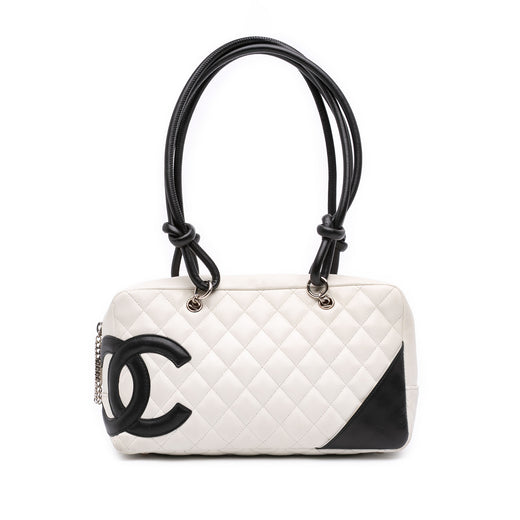 Quilted Lambskin Cambon Ligne Shoulder Bag - Image 1