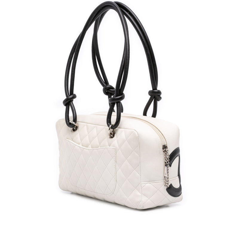 Quilted Lambskin Cambon Ligne Shoulder Bag - Image 2