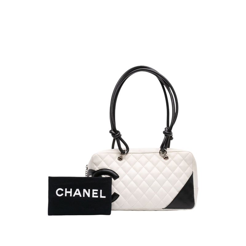 Quilted Lambskin Cambon Ligne Shoulder Bag - Image 7