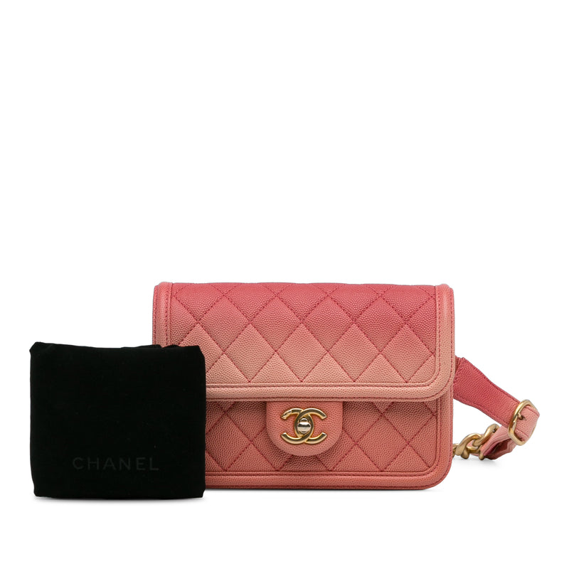 Caviar Sunset On The Sea Flap Belt Bag - Image 11