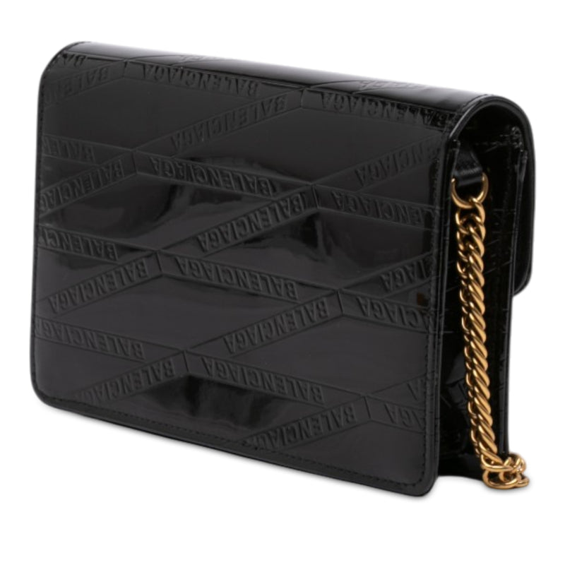 Embossed Patent Losange BB Wallet on Chain - Image 2