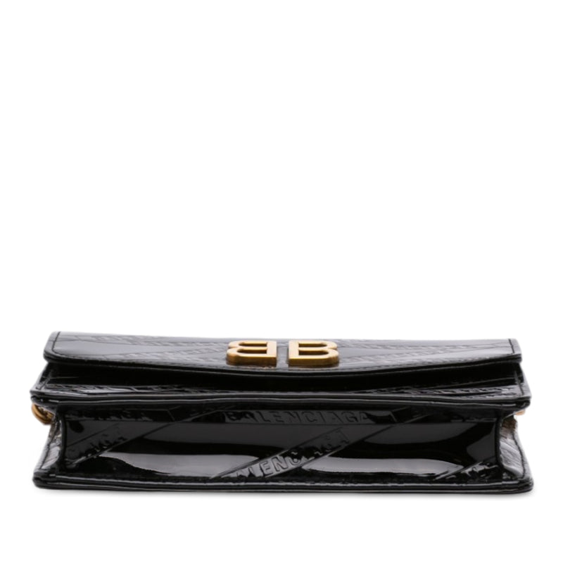 Embossed Patent Losange BB Wallet on Chain - Image 3