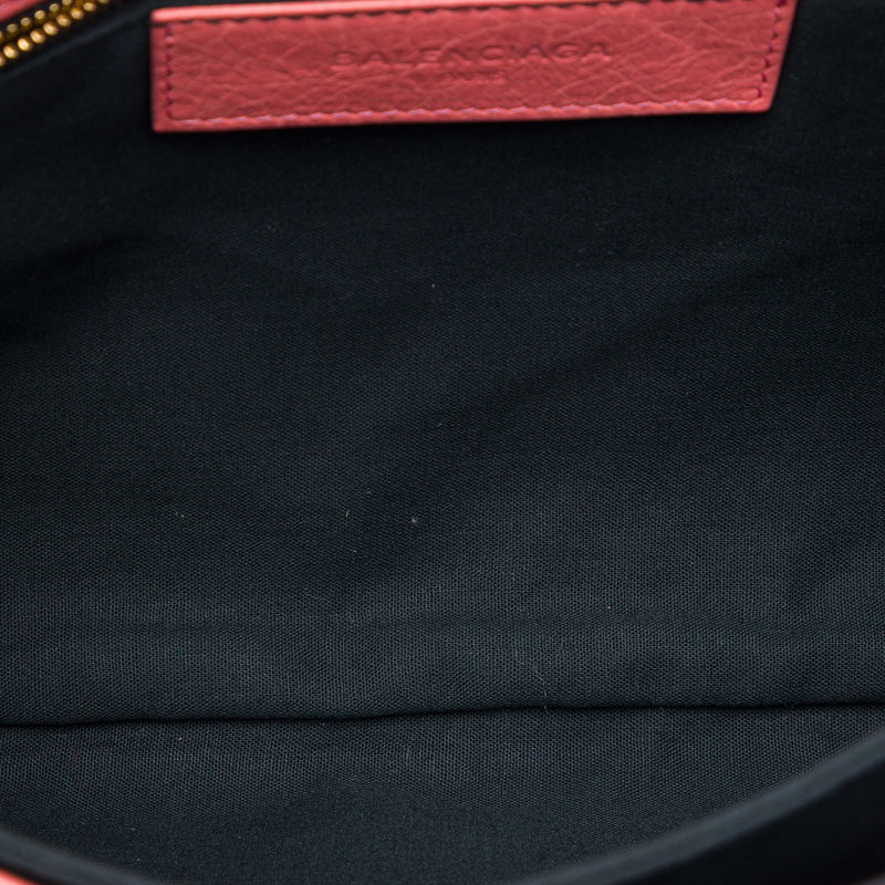 Lambskin Motocross Giant 12 Envelope Clutch With Strap - Image 4