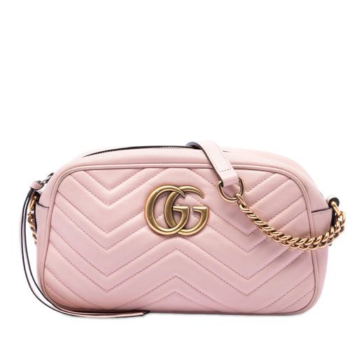 Small GG Marmont Matelasse Calfskin Crossbody - Image 1