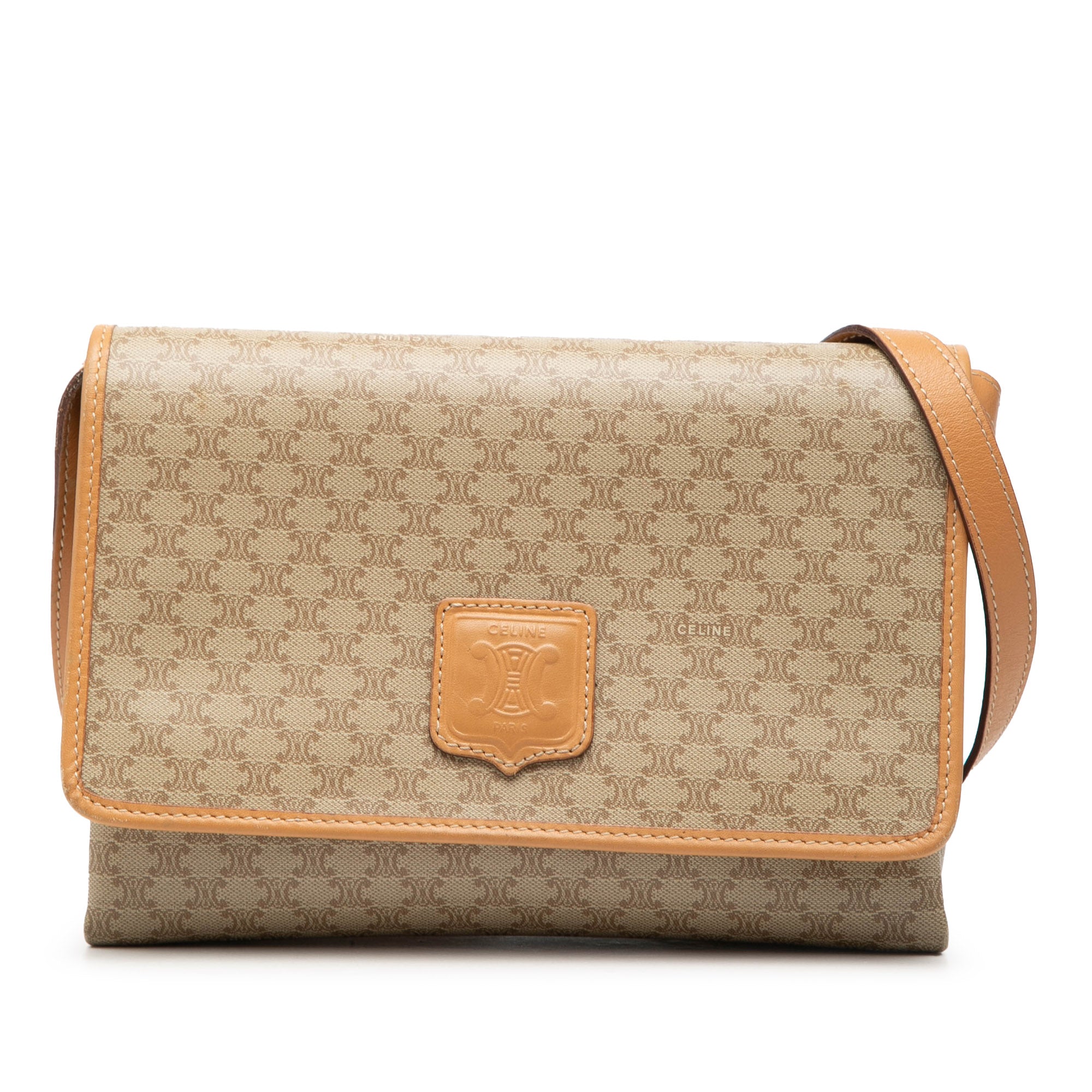 Macadam Coated Canvas Crossbody - Image 1
