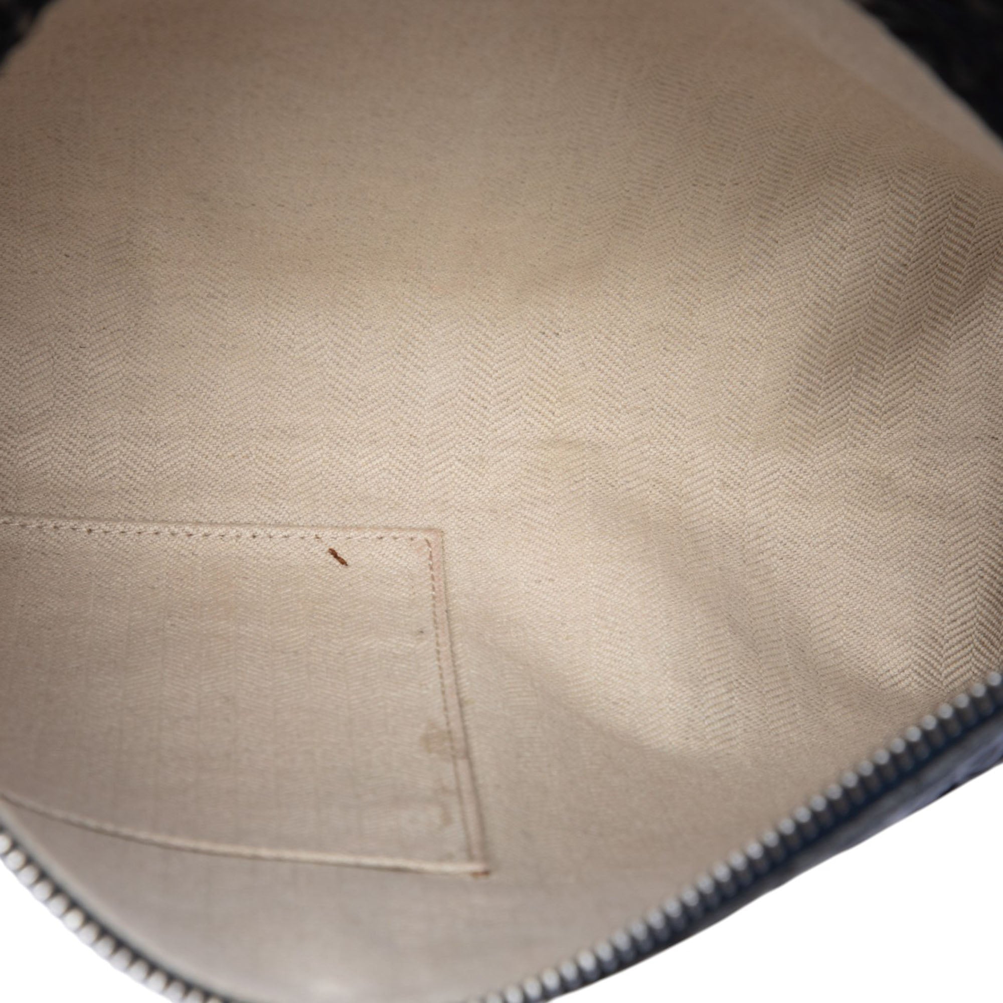 Embossed Anagram Leather Repeat T Clutch - Image 4
