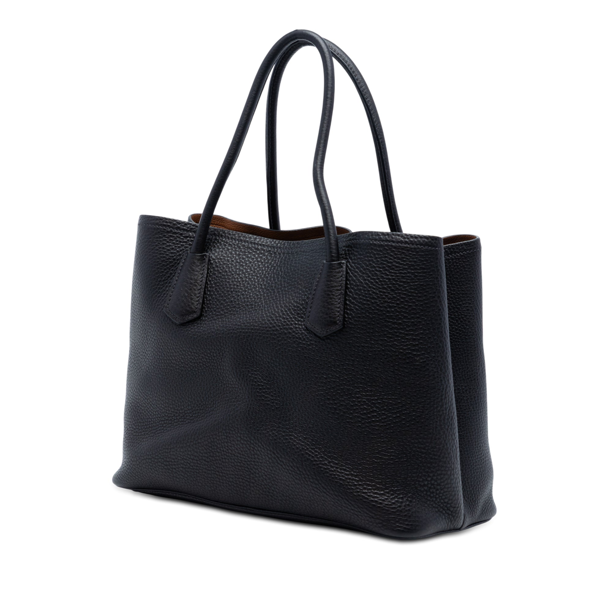 Medium Vitello Daino Cuir Double Handle Satchel - Image 2